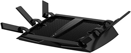 NETGEAR Nighthawk X6 Smart WiFi Router (R8000) - AC3200 Tri-band Wireless Speed (up to 3200 Mbps) | Up to 3500 sq ft Coverage & 50 Devices | 4 x 1G Ethernet and 2 USB ports | Armor Security