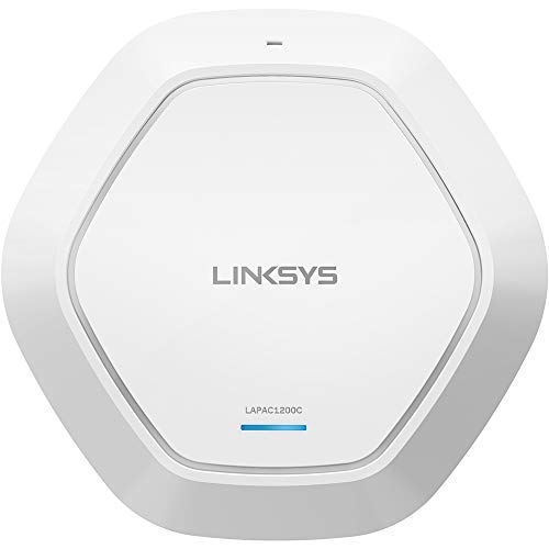 Linksys LAPAC1200C AC1200 Wireless Access Point for Business (Cloud Management PoE WiFi Access Point),White