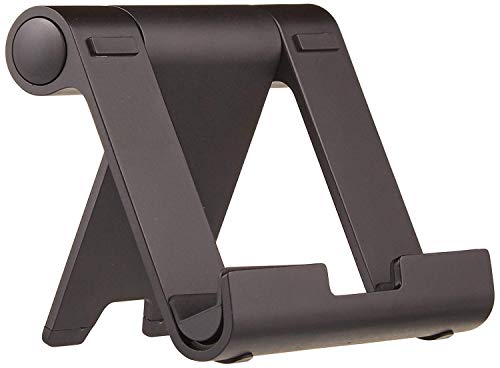 AmazonBasics Multi-Angle Portable Stand for iPad Tablet, E-reader and Phone - Black