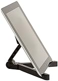 AmazonBasics Adjustable Tablet Holder Stand - Compatible with Apple iPad, Samsung Galaxy and Kindle Fire Tablets