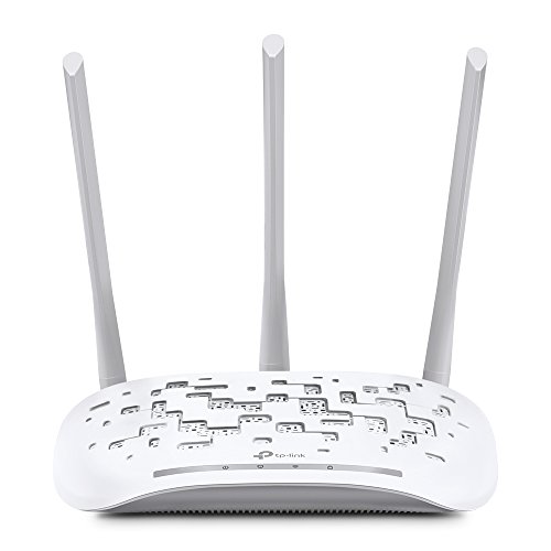 TP-Link TL-WA901ND Wireless N450 3TER Access Point, 2.4Ghz 450Mbps, 802.11b/g/n, AP/Client/Bridge/Repeater, 3x 5dBi, Passive POE  (TL-WA901ND),White