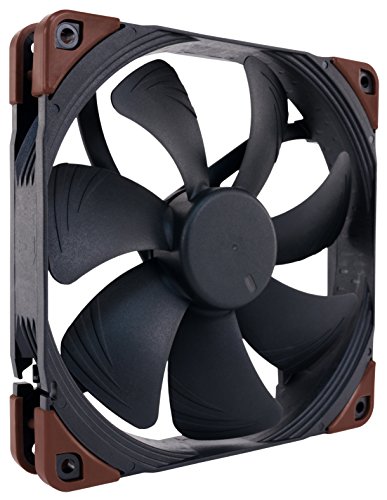 Noctua NF-A14 iPPC-3000 PWM, 4-Pin, Heavy Duty Cooling Fan with 3000RPM (140mm, Black)